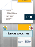 2da Clase. Técnicas Educac. PDF