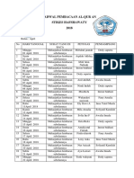 Jadwal April