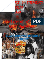 Experience - of - Emergency in India and The Development of Human Right Movements