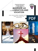 Marriage As Celebration and Vocation