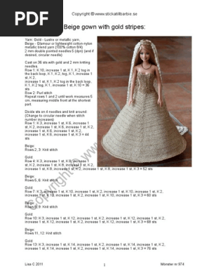 stickatillbarbie crochet patterns