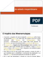 Origem Estado Moçambique Mwenemutapas Portugueses Gaza