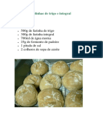 Bolas de Trigo Integral