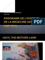 Panorama de L'histoire de La Medecine Haitienne