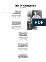 La Niña de Guatemala Poema