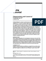 Tutorial: Characteristics Control of Contrast in CT1