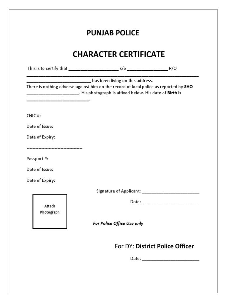 character-certificate-punjab-police-pdf-document-authentication