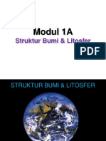 Modul 1A: Struktur Bumi & Litosfer