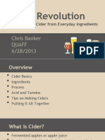 1715-18 Cider Revolution...Everyday Ingredients - Christian Baker
