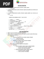 Artículos Determinado e Indeterminado, Some, Any...