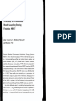 Barabasz (1993) Method for Continuous Blood Sampling