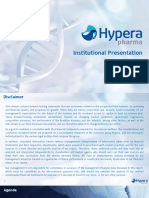 Hypera Pharma Apresentação