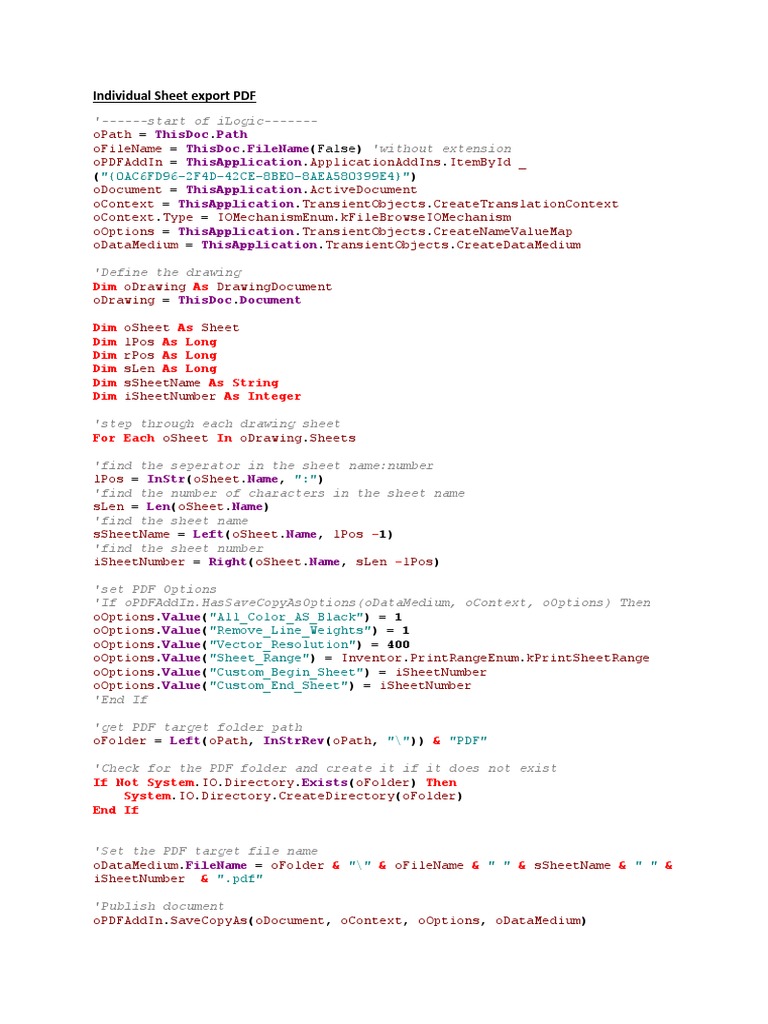 Individual Sheet Export PDF | PDF | Computers