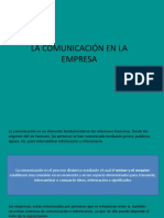 Comunicación efectiva empresa