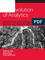 The Evolution of Analytics- A study of Data Science in Analytics