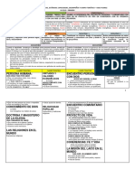 Matriz Temático de Religión 1RO - Primaria