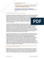 Determinación Del Tamaño Muestral para Calcular La Significación Del