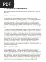 A Caridade No Modo de Falar - Opus Dei