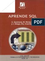 Aprende SQL PDF