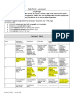 ssa end of unit 3 assessment grade sheet