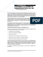 Lectura - Modificaciones a la Norma Sismoresistente del 97 - PIQUE.pdf