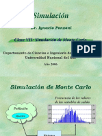 SIM 2006 - Clase 7 (Simulación de Monte Carlo)