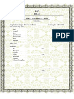 Template - Surat Keterangan Lahir