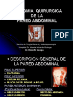 Anatomia de La Pared Abdominal