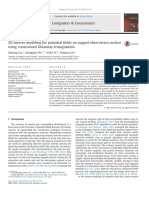 Liu2015 - 2D Inversemodelingforpotential Fields Onruggedobservationsurface