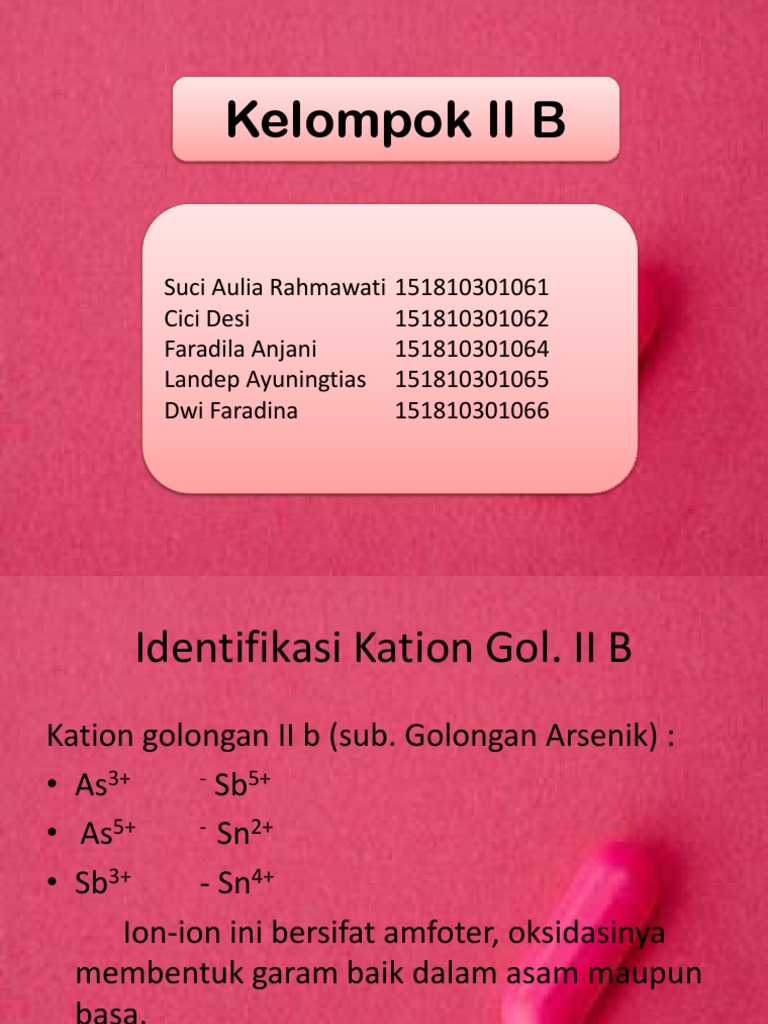 Kelompok II B | PDF