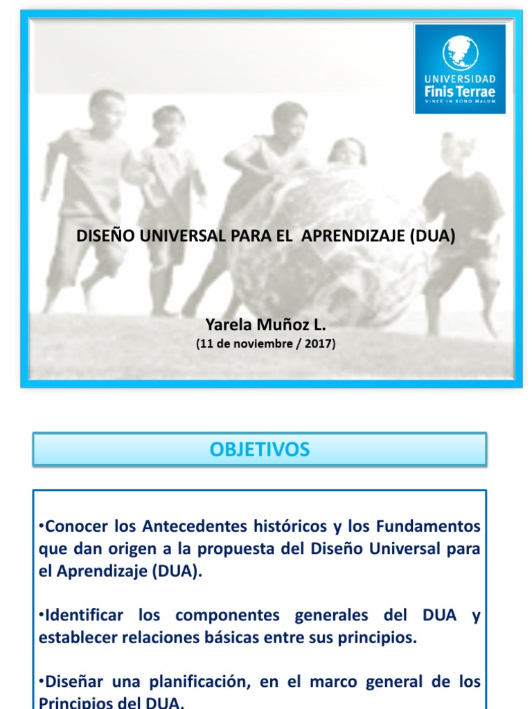 Principios del Diseño Universal de Aprendizaje | PDF | Jardín de ...