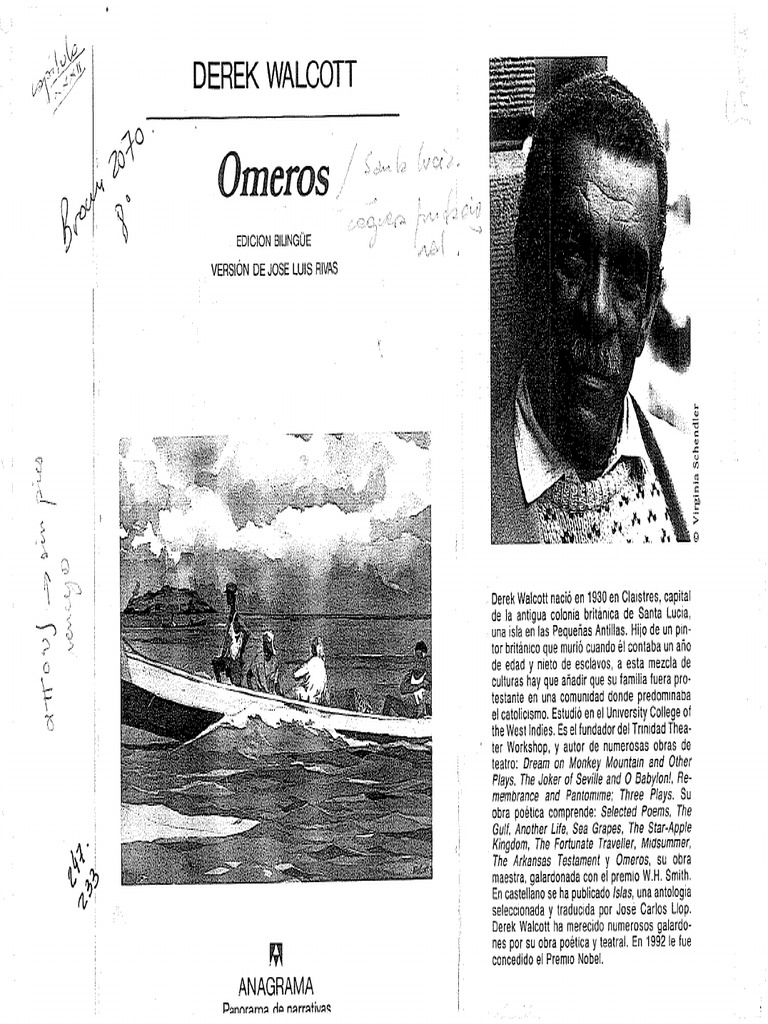 Walcott Omeros PDF