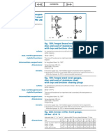 Econ Level Gauges Forged Brass and Steel PN 25: Safety: Max. Working Pressure