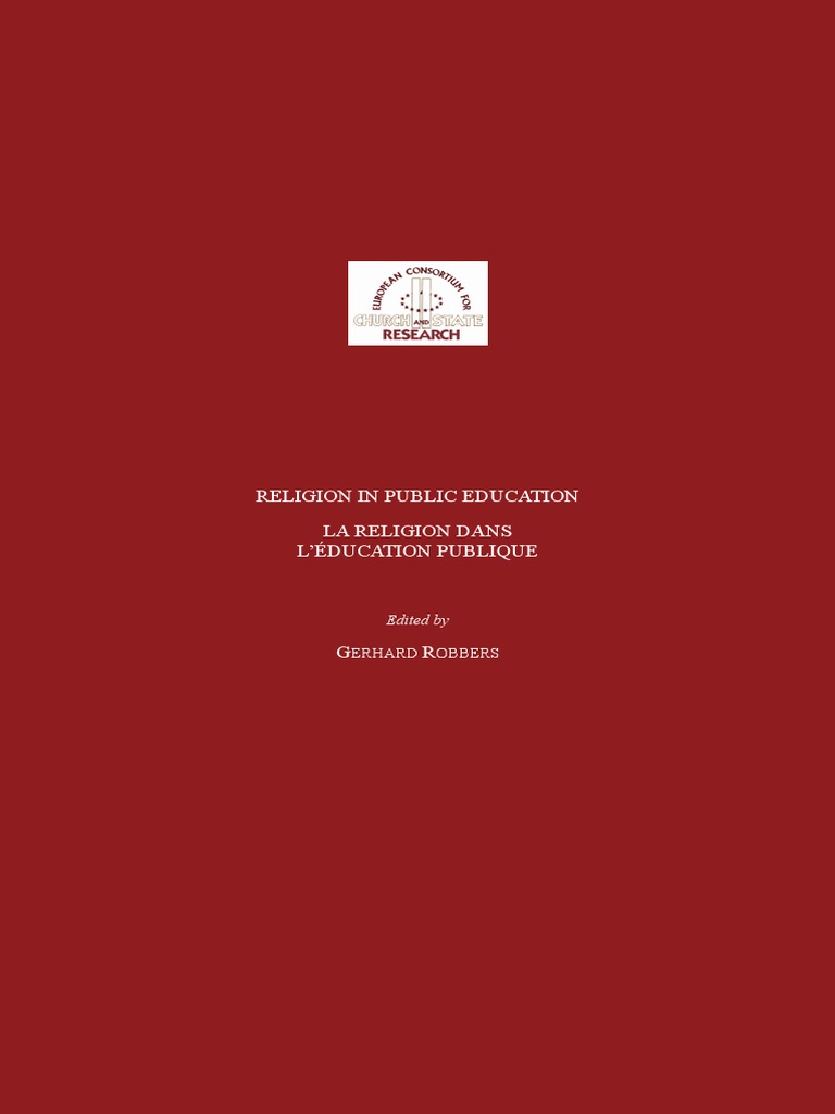 Robbersed Religion In Public Education Foarte Buna 2010 - 