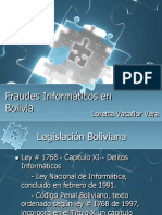 Fraudes Informáticos en Bolivia