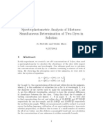 Dye Analysis