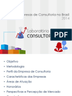 Perfil Das Empresas de Consultoria No Brasil Outubro 2014