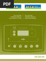 Dse 6020 Amf Dse 6020 Amf Control Module Operating Manual Kontrol Modülü Çaliştirma El Ki̇tabi Dse 6020 Amf