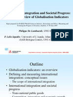 International Integration and Societal Progress: A Critical Review of Globalisation Indicators