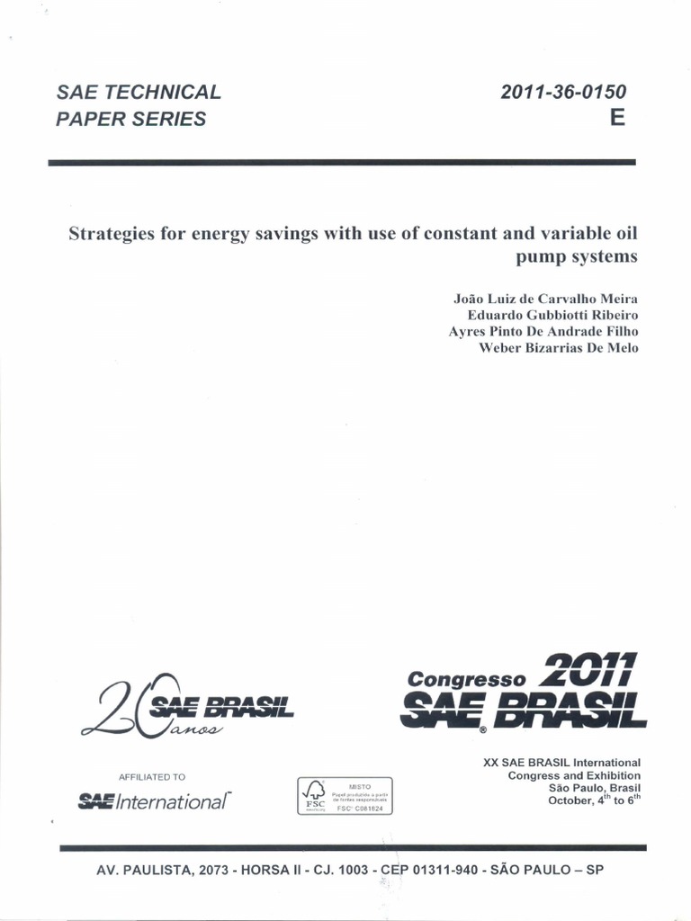 Types of Oil Pumps Comparison PDF Pump Transmission (Mechanics)