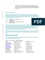 Passive Voice Adalah Suatu Bentuk Kalimat Dimana Subjek Kalimat Menerima Aksi