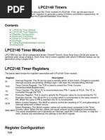 LPC2148 Timers