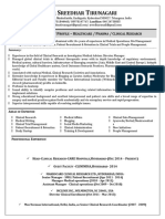 DR - Sreedhar CV 2018 Updated