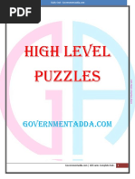 High Level Puzzles