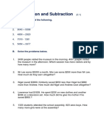 2.1 Addition and Subtraction