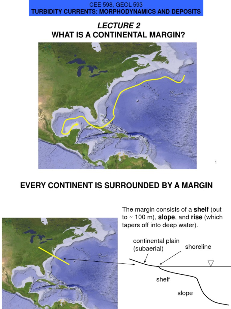 Understanding Continental Margins | PDF | Continental Shelf | Physical ...