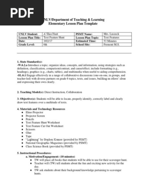 lesson plan 1
