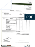 Evidence of Equipment Ownership RT