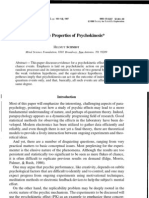 The Strange Properties of Psychokinesis