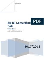 Modul Komunikasi Data Semester Genap K13